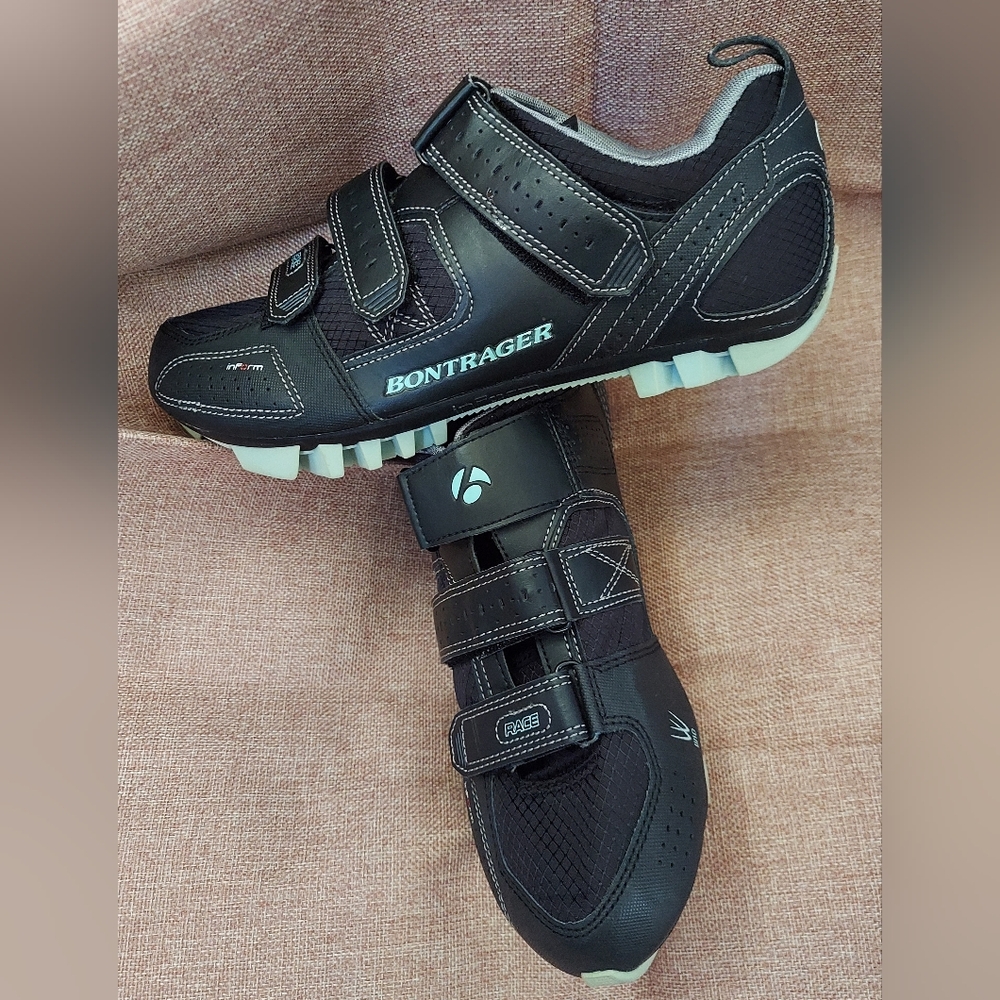 BONTRAGER INFORM RACE WSD 428759 WOMEN'S BLACK SYNTHETIC CYCLING SHOES SIZE 11.5